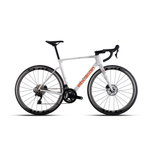 Bicicleta Polygon Strattos 6 White Tiagra 11V con ruedas de carbono