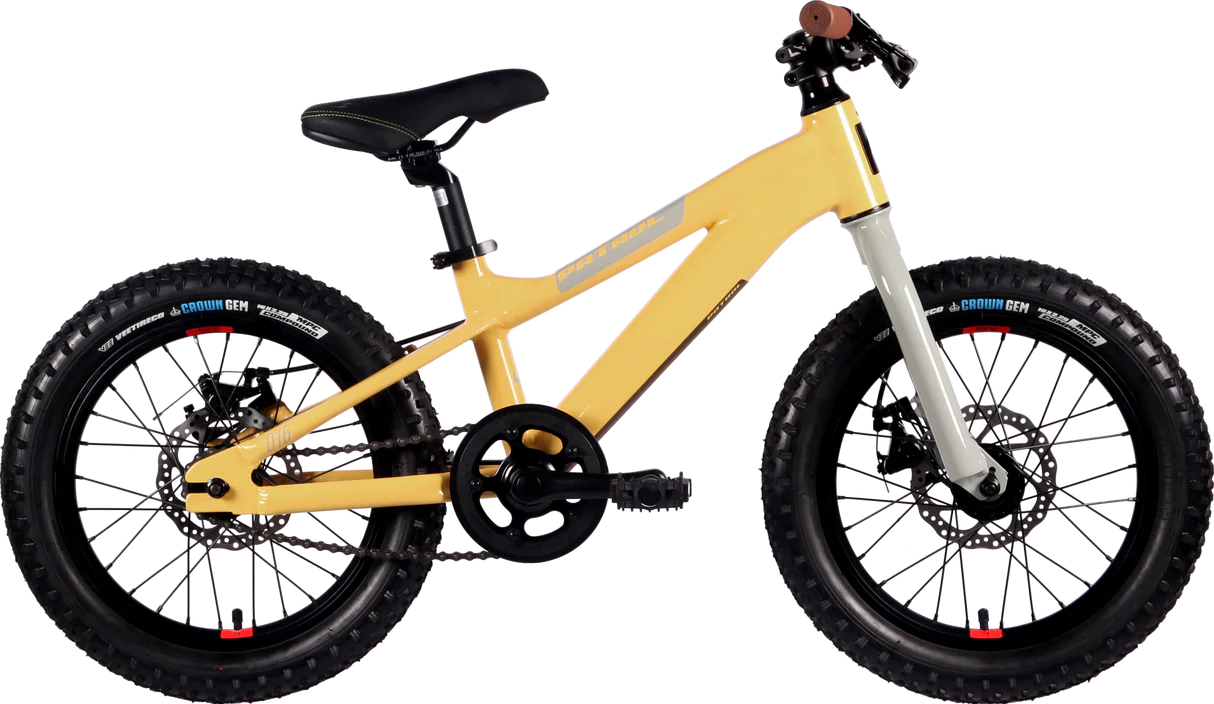 Bicicleta de niño Patrol Kids Aro 16" - YELLOW/SILVER