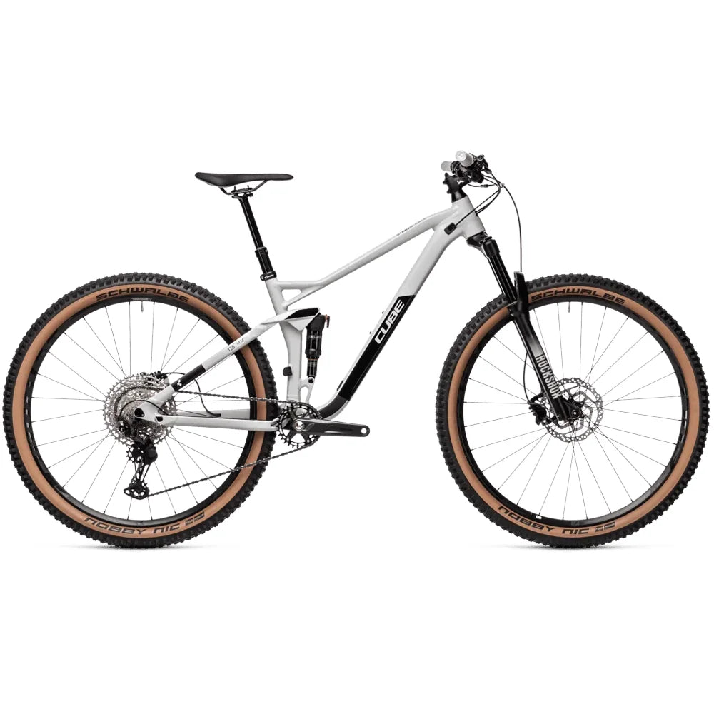 2021 Cube Stereo 120 Race 29 Lightgrey´n´Black
