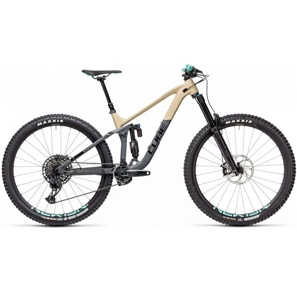 2021 Cube Stereo 170 Race Desert and Grey