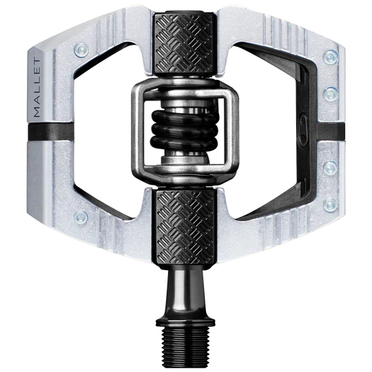 PEDAL CRANK BROTHERS MALLET E LS BLACK/SILVER