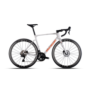 Bicicleta Polygon Strattos 6 White Tiagra 11V con ruedas de carbono