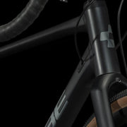 Bicicleta Gravel Cube Nuroad Pro Metalblack´n´grey