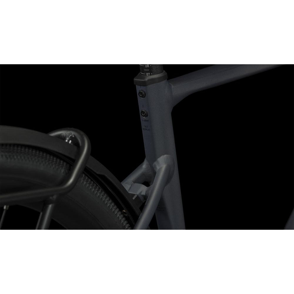 Bicicleta Gravel Cube Nuroad Race Fe Grey´n´black