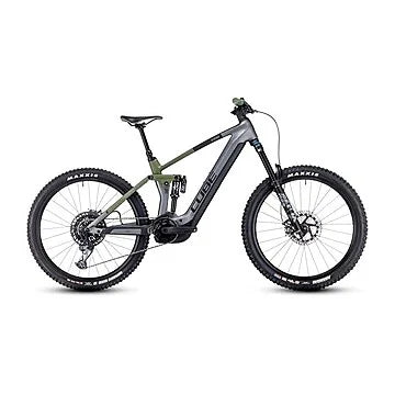 Bicicleta Electrica Cube Stereo Hybrid 160 Hpc Tm 750 27.5 Flashgrey Olive