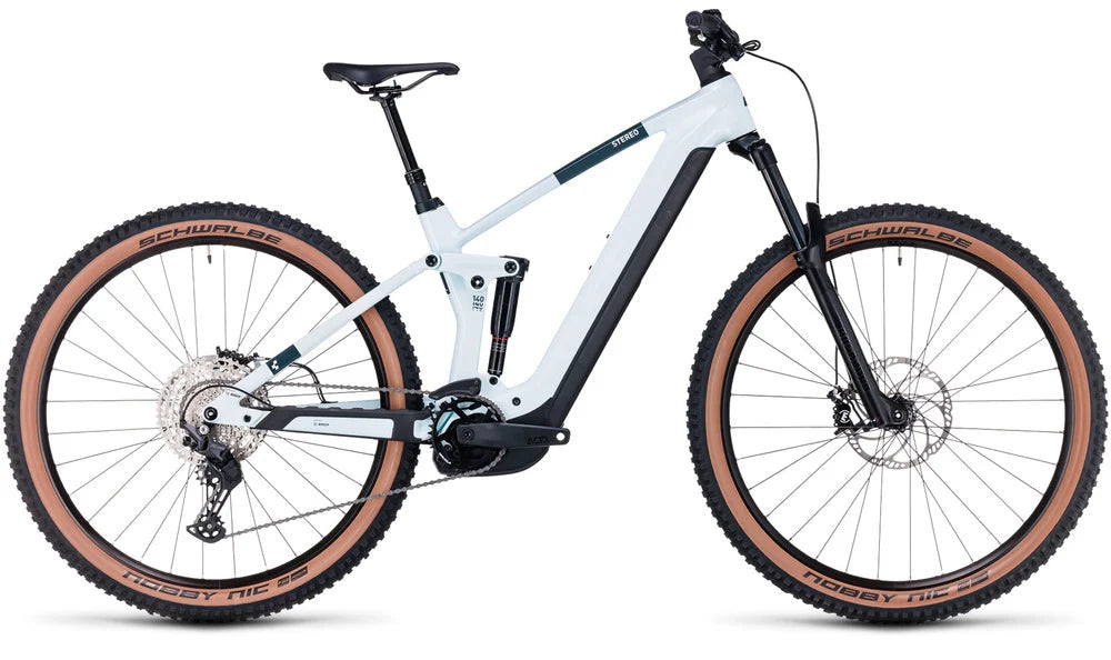 Bicicleta Eléctrica Mtb Cube Stereo Hybrid 140 Hpc Pro 625 Frostwhite