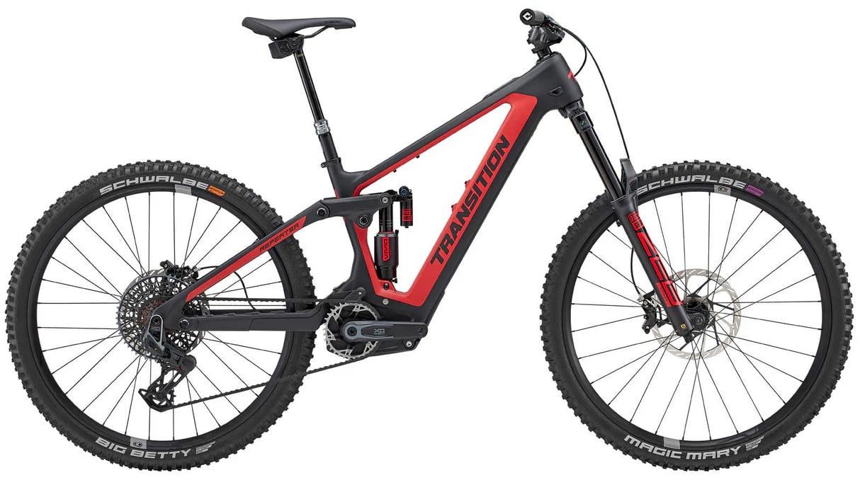 Bicicleta Transition Repeater Sram PT Carbon Bonefire Red GX AXS