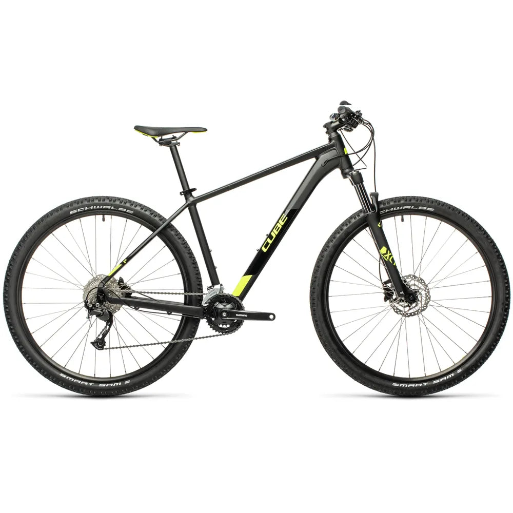 2021 Cube Aim Ex Black n Yellow 29″
