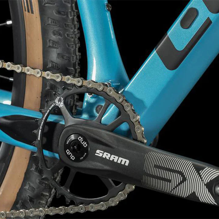 Bicicleta XC Cube Reaction C 62 ONE Aquamarine n Black