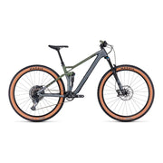 Bicicleta Trail Cube Stereo One22 HPC TM Flashgrey n Olive