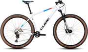 Bicicleta XC Cube Reaction C 62 Pro White n Blue n Red