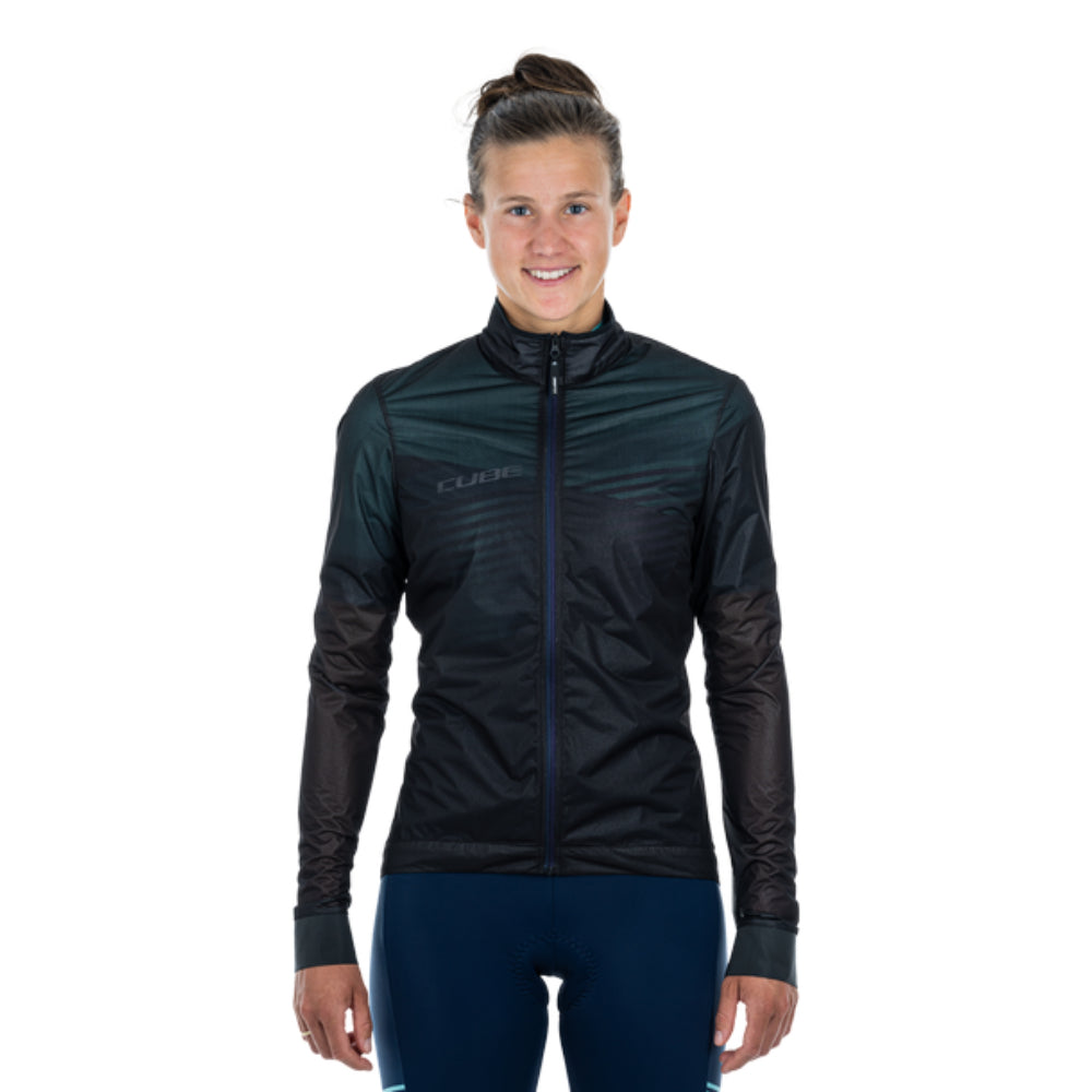 CORTAVIENTOS CUBE MANGA LARGA TEAMLINE WS