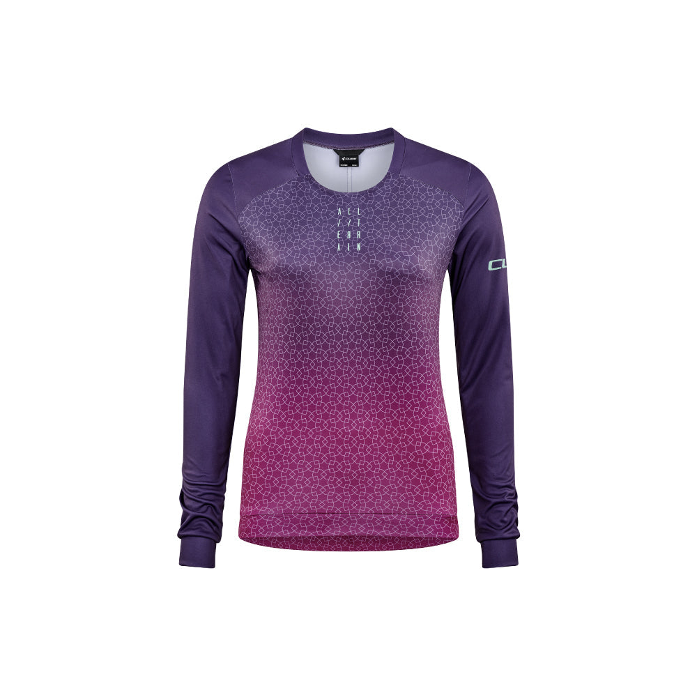 JERSEY CUBE ATX WS ROUND NECK L/ VIOLET