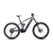 BICICLETA CUBE STEREO HYBRID 160 HPC TM 750 27.5 FLASHGREY´N´OLIVE