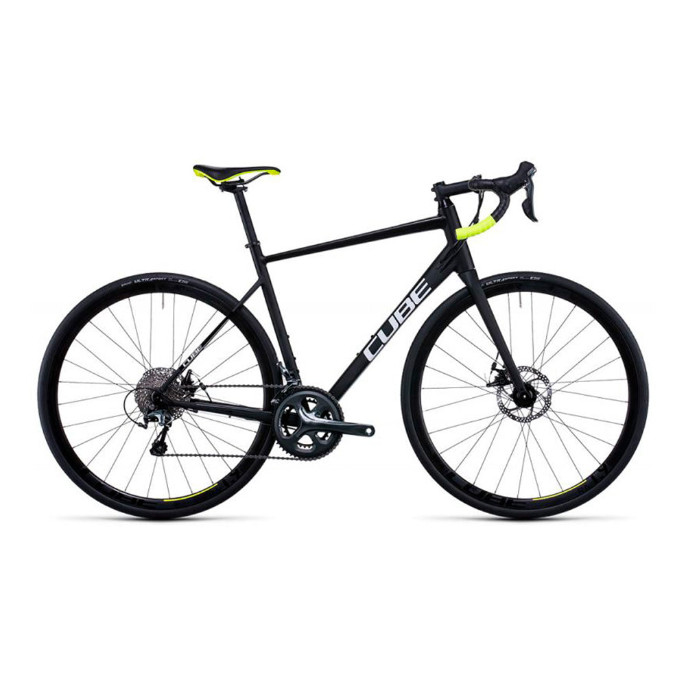 BICICLETA CUBE ATTAIN RACE BLACK´N´WHITE – Bikehousechile