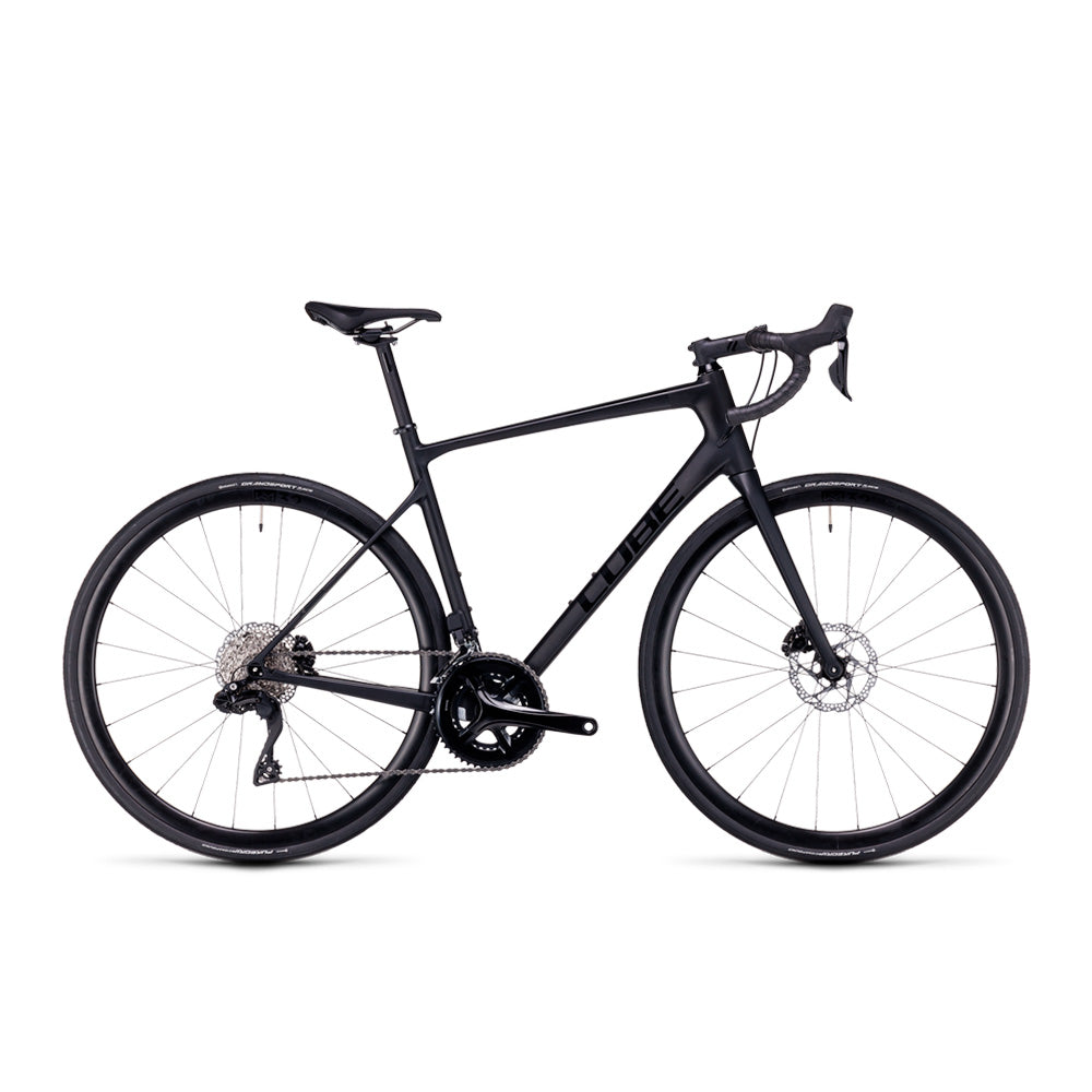 Bicicleta De Ruta Cube Attain Gtc Slx Carbon´n´black