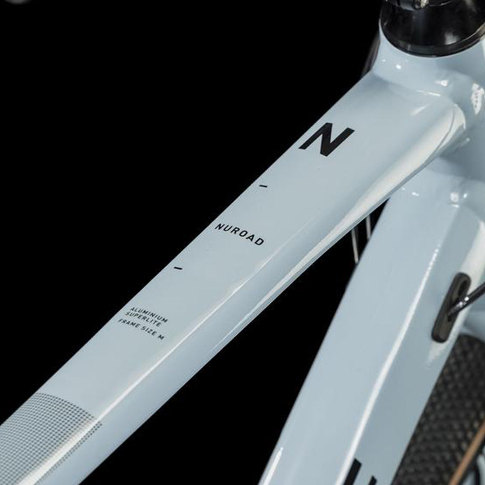 BICICLETA CUBE NUROAD SKYGREY´N´BLACK