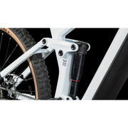 BICICLETA CUBE STEREO HYBRID 140 HPC PRO 750 FROSTWHITE´N´GREY