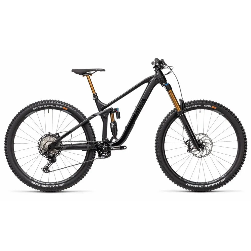 2021 Cube Stereo 170 SL 29 Black Anodized