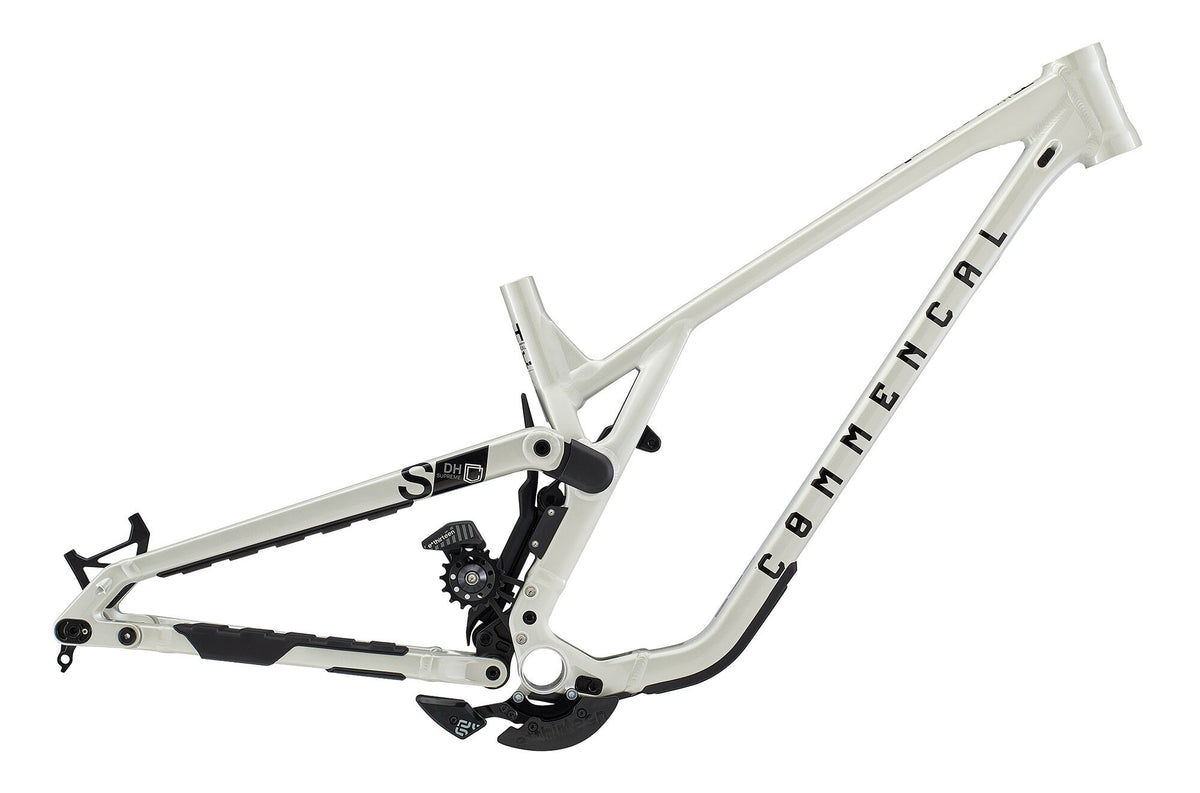 Cuadro Commencal Supreme DH V5 Clear Silver