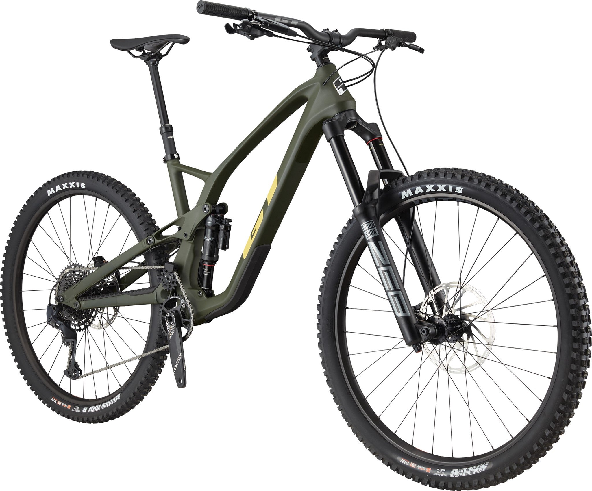 Bicicleta Enduro GT Force CRB PRO Military Green