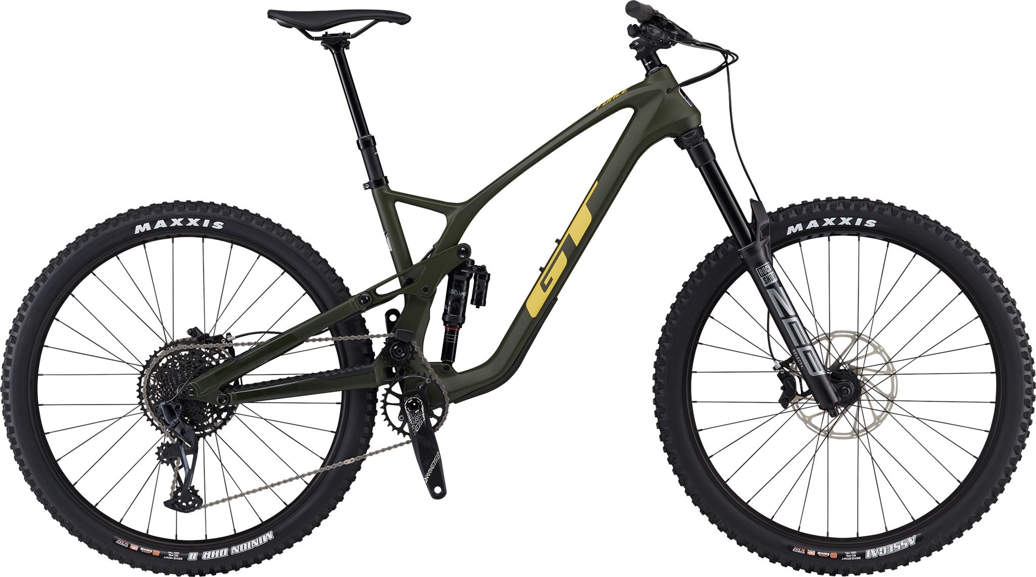 Bicicleta Enduro GT Force CRB PRO Military Green
