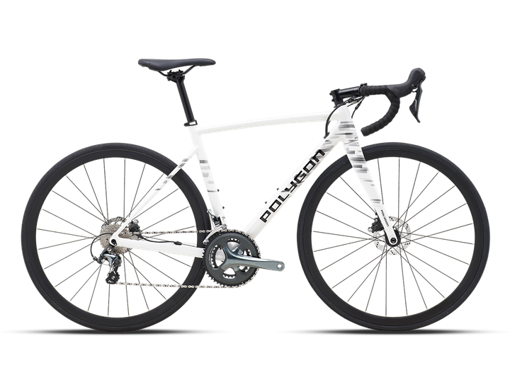 Bicicleta Polygon Strattos S4D White/Blk Tiagra 10V