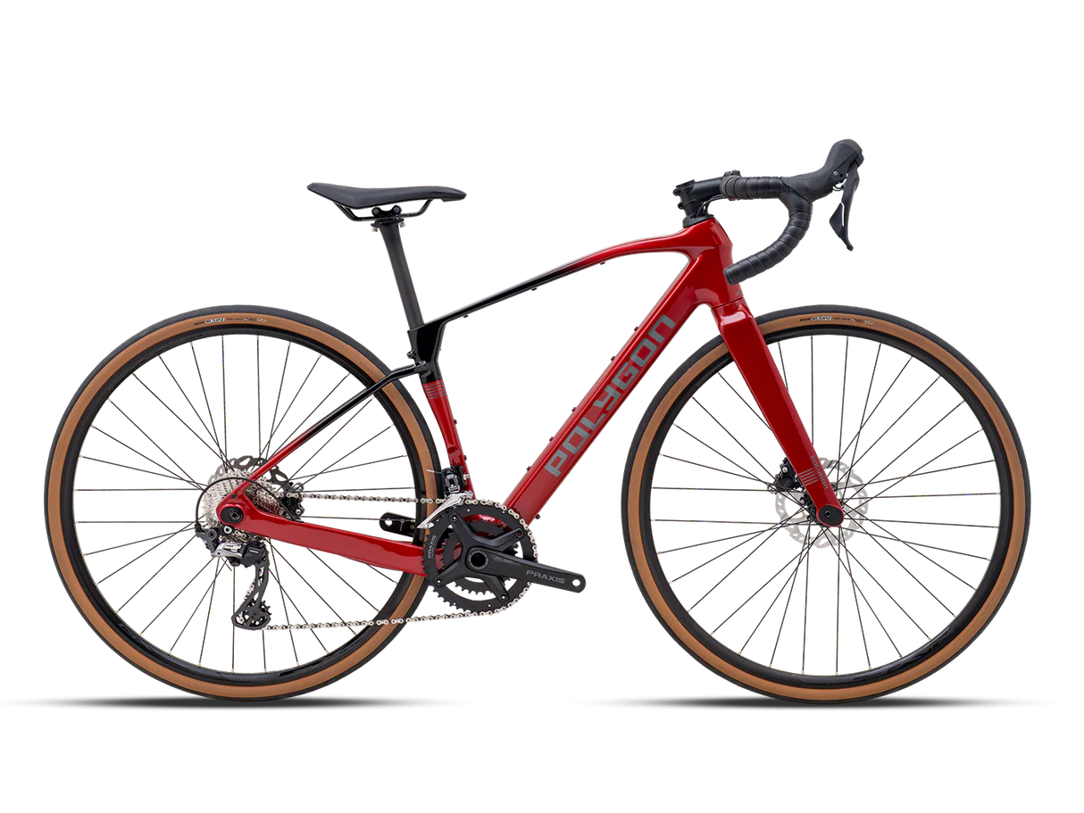 Bicicleta Gravel Polygon Tambora A5 Red/Blk