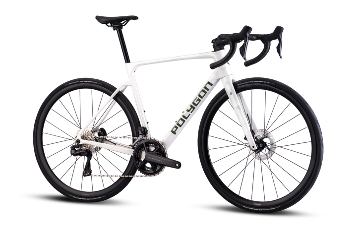 Bicicleta Polygon Strattos 8 Di2 White Gloss Ultegra Di2 12V