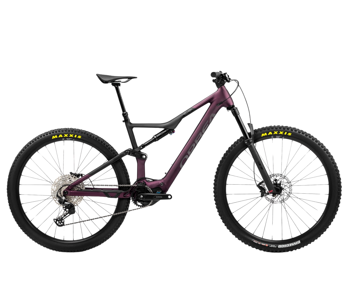 Bicicleta Electrica Trail Orbea Rise H30 20mph Mulberry Black