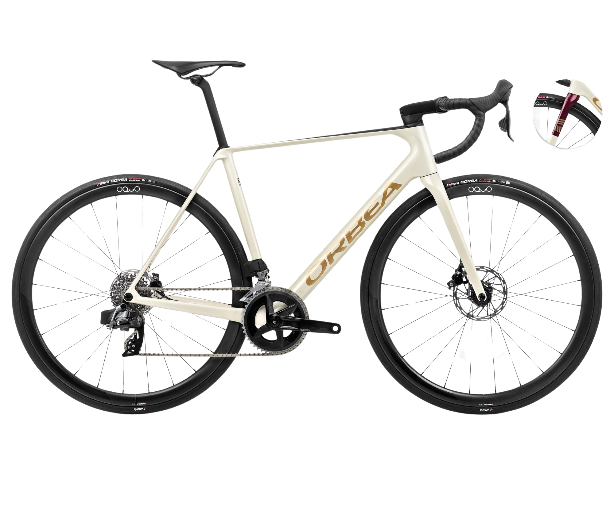 Bicicleta Ruta Orbea Orca M31eTEAM PWR White Ivory