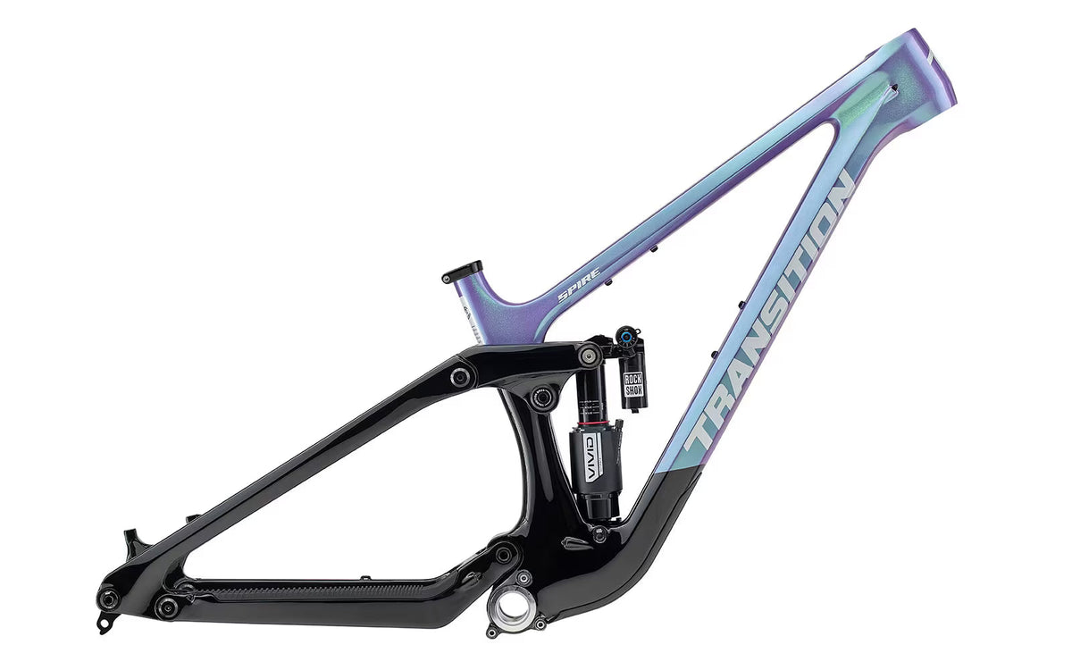 Cuadro Transition Spire 2026 Carbon color Galactic Black