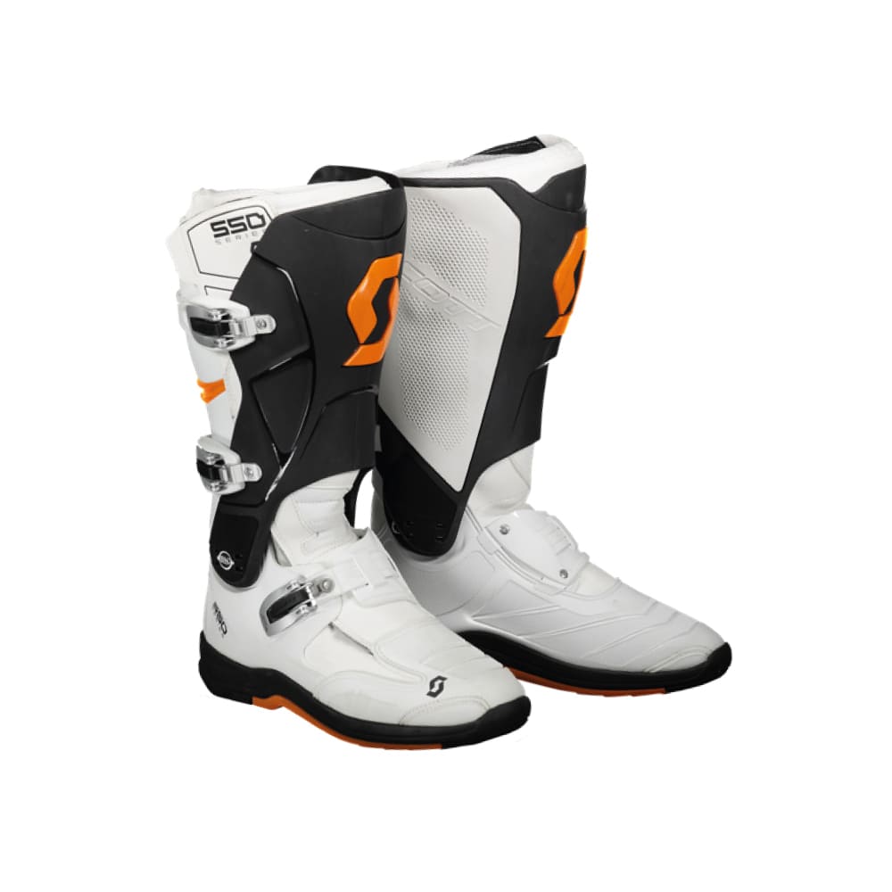 BOTAS SCOTT MX 550 WHITE/ORANGE
