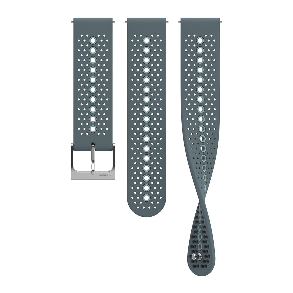 CORREA 22 ATH1 SILICONE STRAP MOSS BLUE S+M