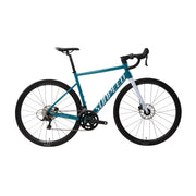 Bicicleta SUNPEED Triton Pro Hidráulica color calipso y blanco aro 700c