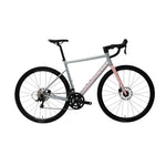Bicicleta SUNPEED Triton Pro Hidráulica color gris y rosado aro 700c
