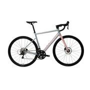 Bicicleta SUNPEED Triton Pro Hidráulica color gris y rosado aro 700c