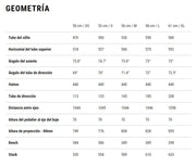 BICICLETA CUBE NUROAD SKYGREY´N´BLACK