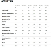 BICICLETA CUBE ANALOG FLASHGREY´N´RED