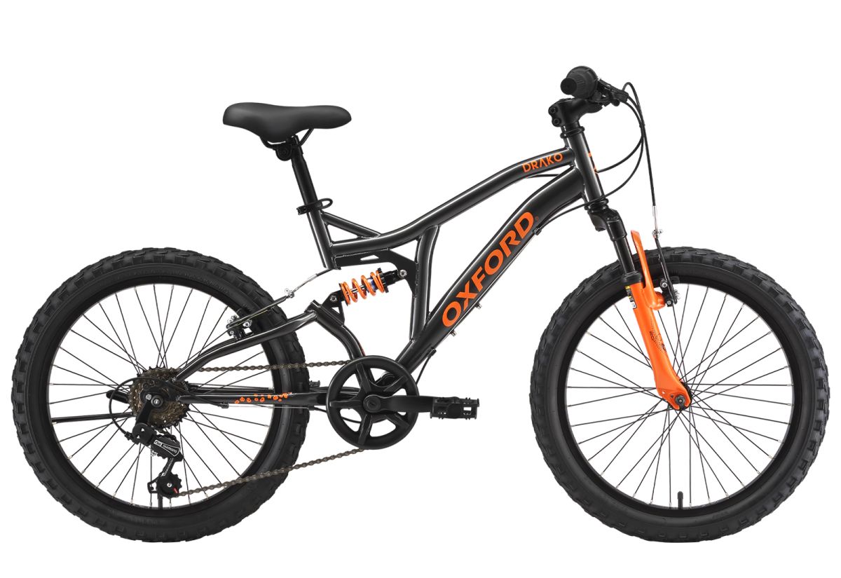 BICICLETA INFANTIL DRAKO DOBLE SUSPENSIÓN ARO 20