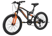 BICICLETA INFANTIL DRAKO DOBLE SUSPENSIÓN ARO 20