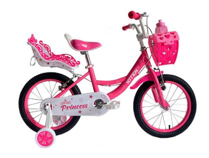 Bicicleta 10TEN, Princess, Aro 16, Marco Acero HI-TEN, Fucsia/White